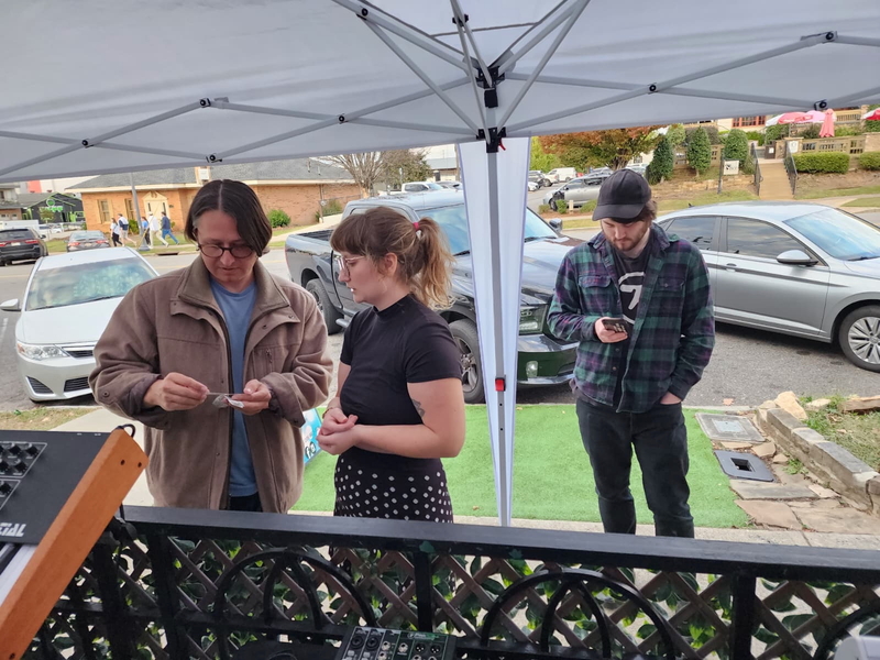 Day of the Dead event - night performance