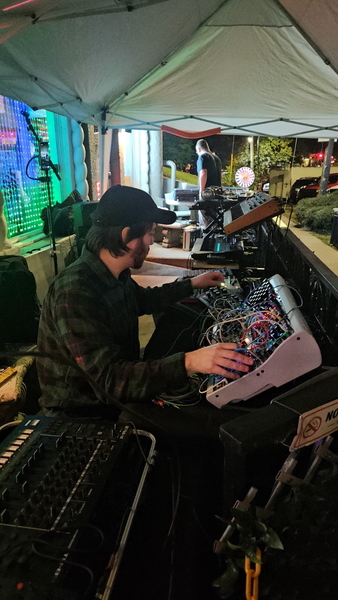 Day of the Dead event - Vape Loft storefront