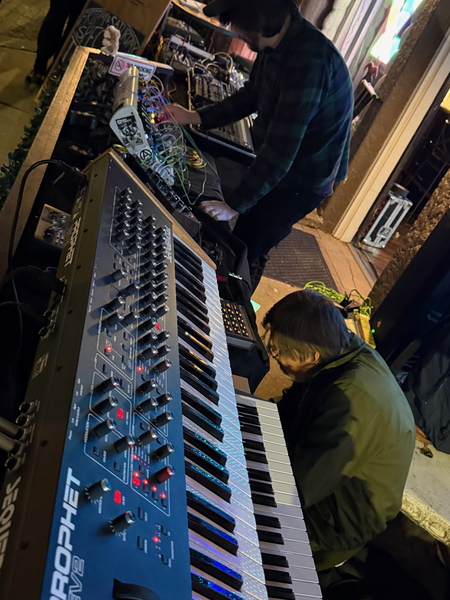 Day of the Dead event - synth setup